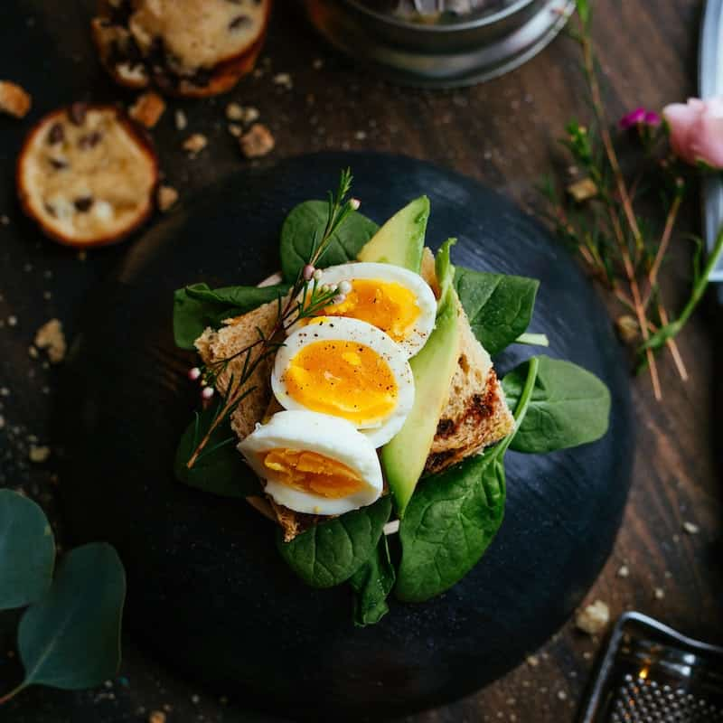 Photo of beautifully
					arranged food