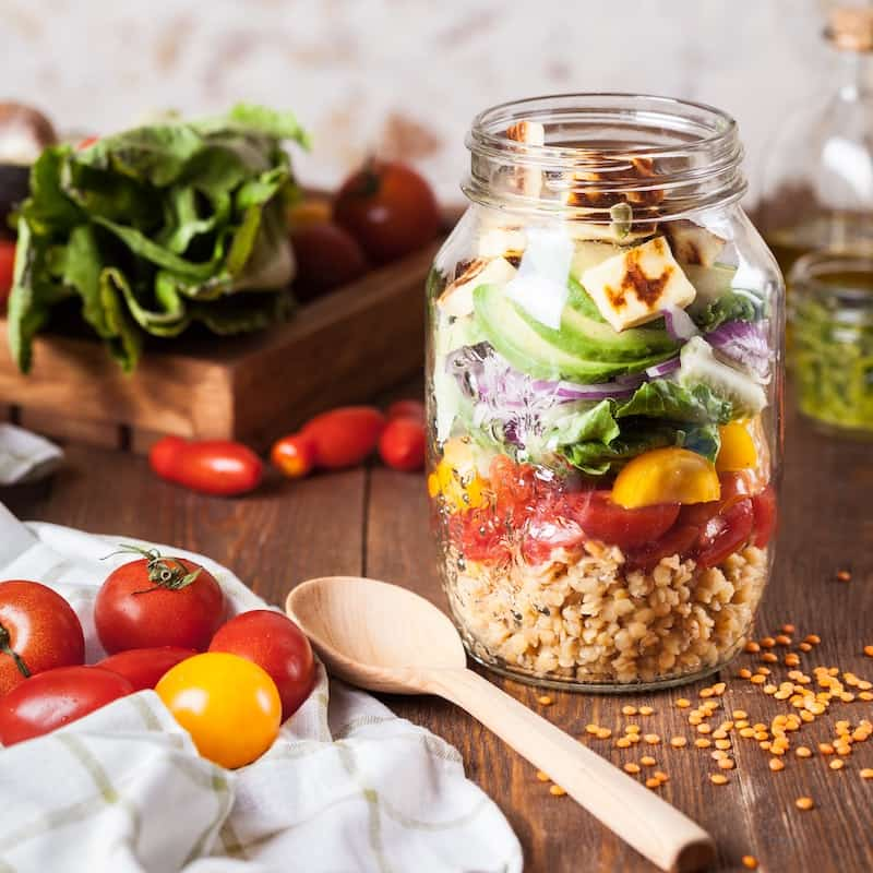 Photo of beautifully
					arranged food